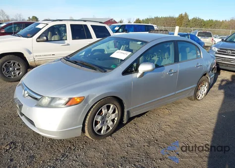 2007 Honda Civic Lx z USA, uszkodzony, nr VIN 1HGFA16567L021431